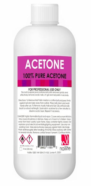 100% Pure Acetone