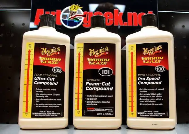 Comparison Among Meguiar's M100 Vs M101 Vs M105