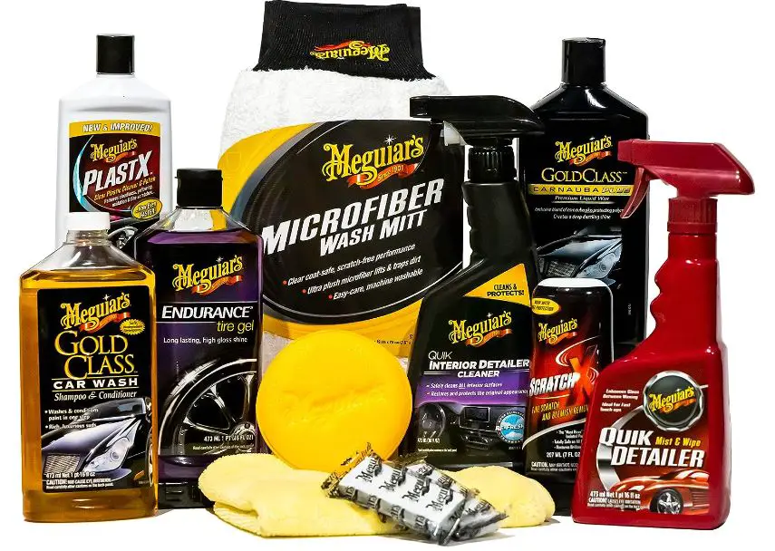 Meguiar's Complete Car Care Kit - The Ultimate Car Detailing Kit for a Showroom Shine