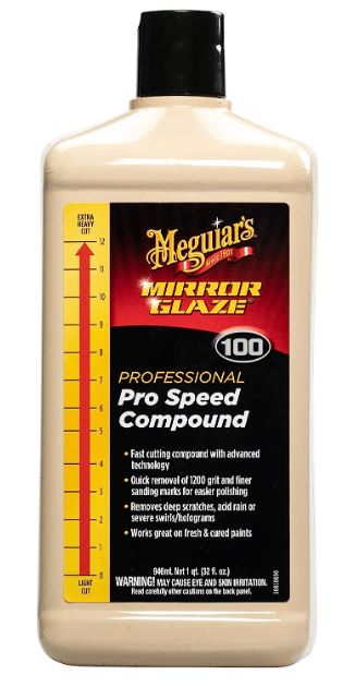 Meguiar's M100 Mirror Glaze Pro Speed Compound