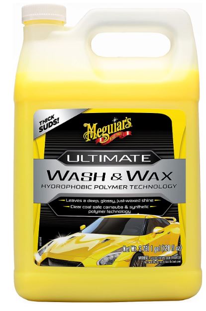 Meguiar's Ultimate Wash and Wax, Car Wash and Wax Cleans and Shines in One Step