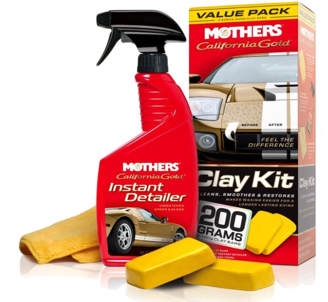 Mothers 07240 California Gold Clay Bar System for Car Detailing