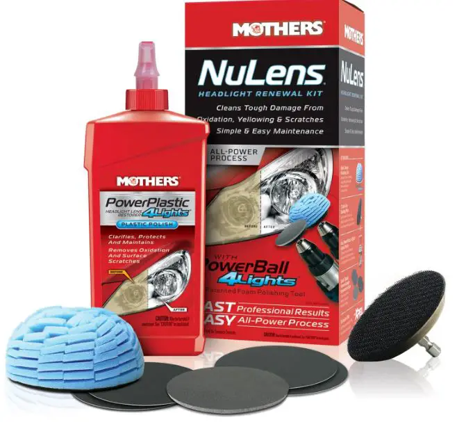 Mothers 07251 NuLens Headlight Renewal Kit