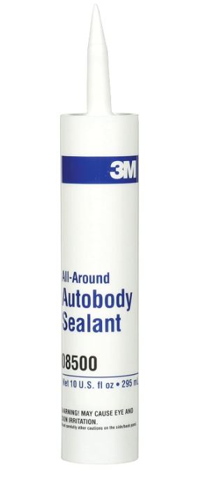 3M All-Around Autobody Sealant, 08500, Medium-Bodied, Water-Based, Quick-Drying