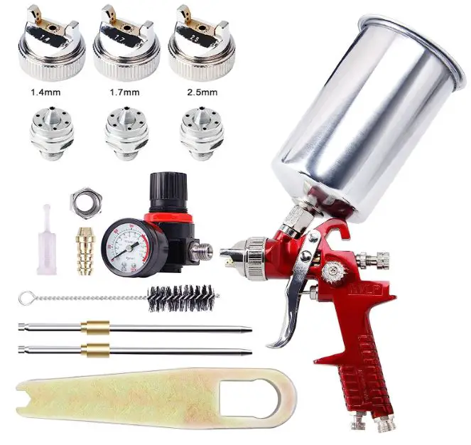 BANG4BUCK High Performance HVLP Gravity Feed Spray Gun