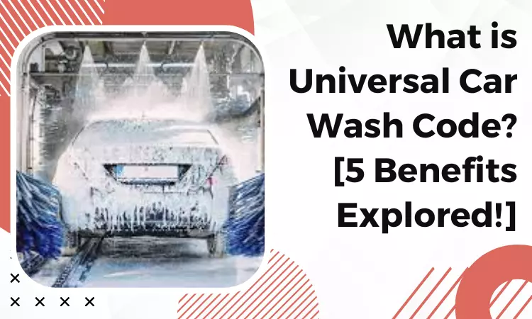universal car wash code