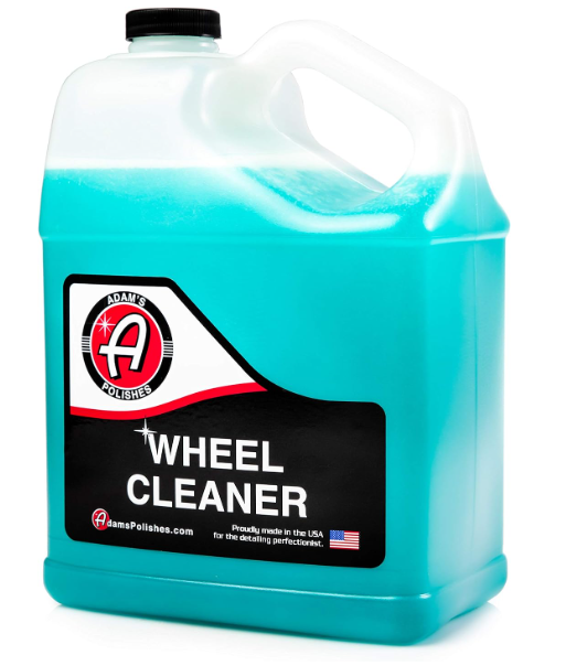 Adam's Wheel Cleaner Gallon - Tough Wheel Cleaning Spray for Car Wash Detailing