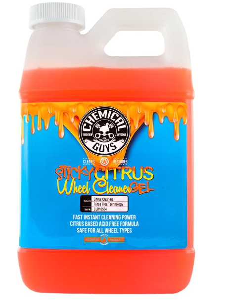 Chemical Guys CLD105 Sticky Citrus Wheel Cleaner Gel